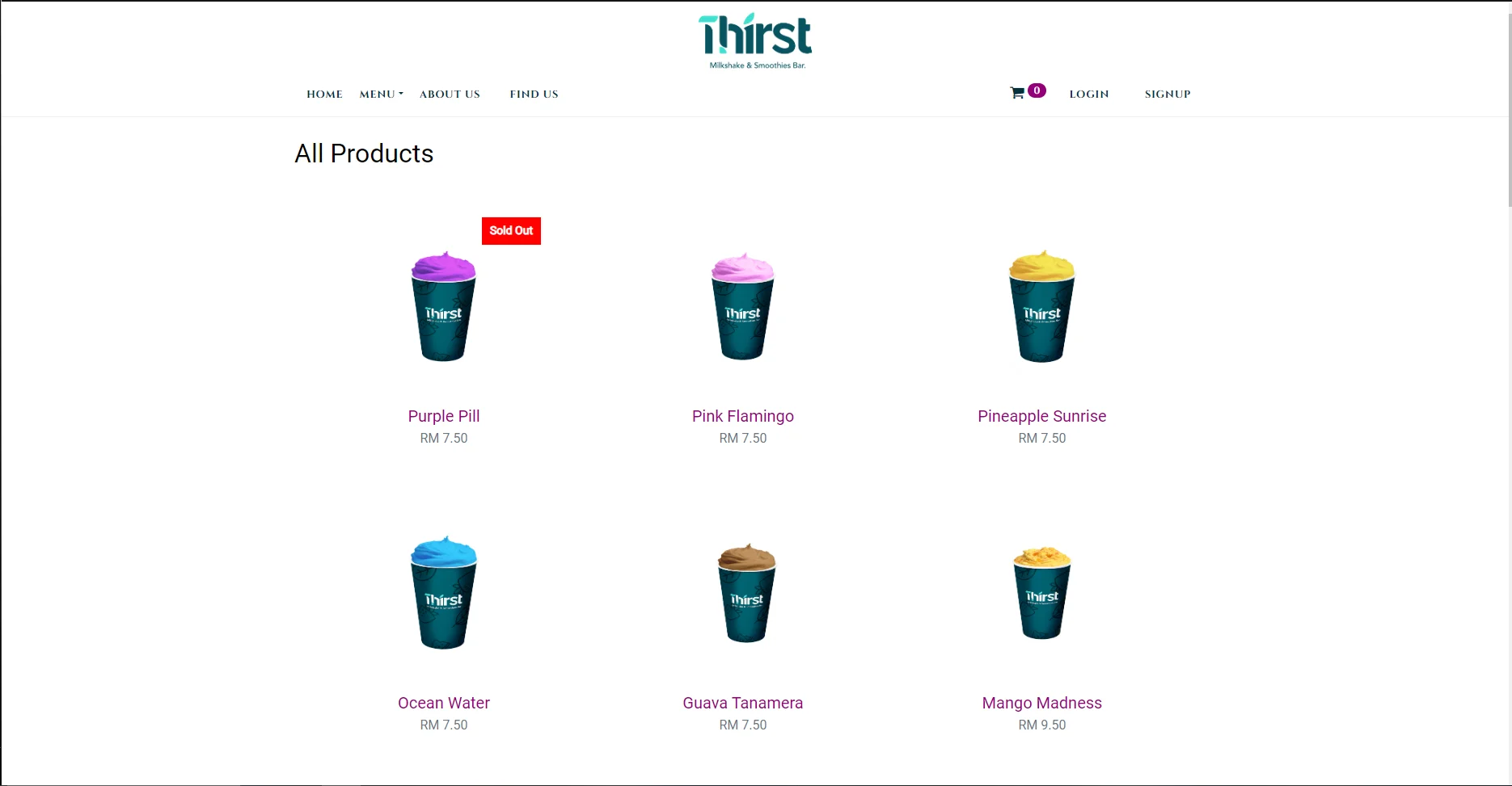 Thirst Milkshake preview